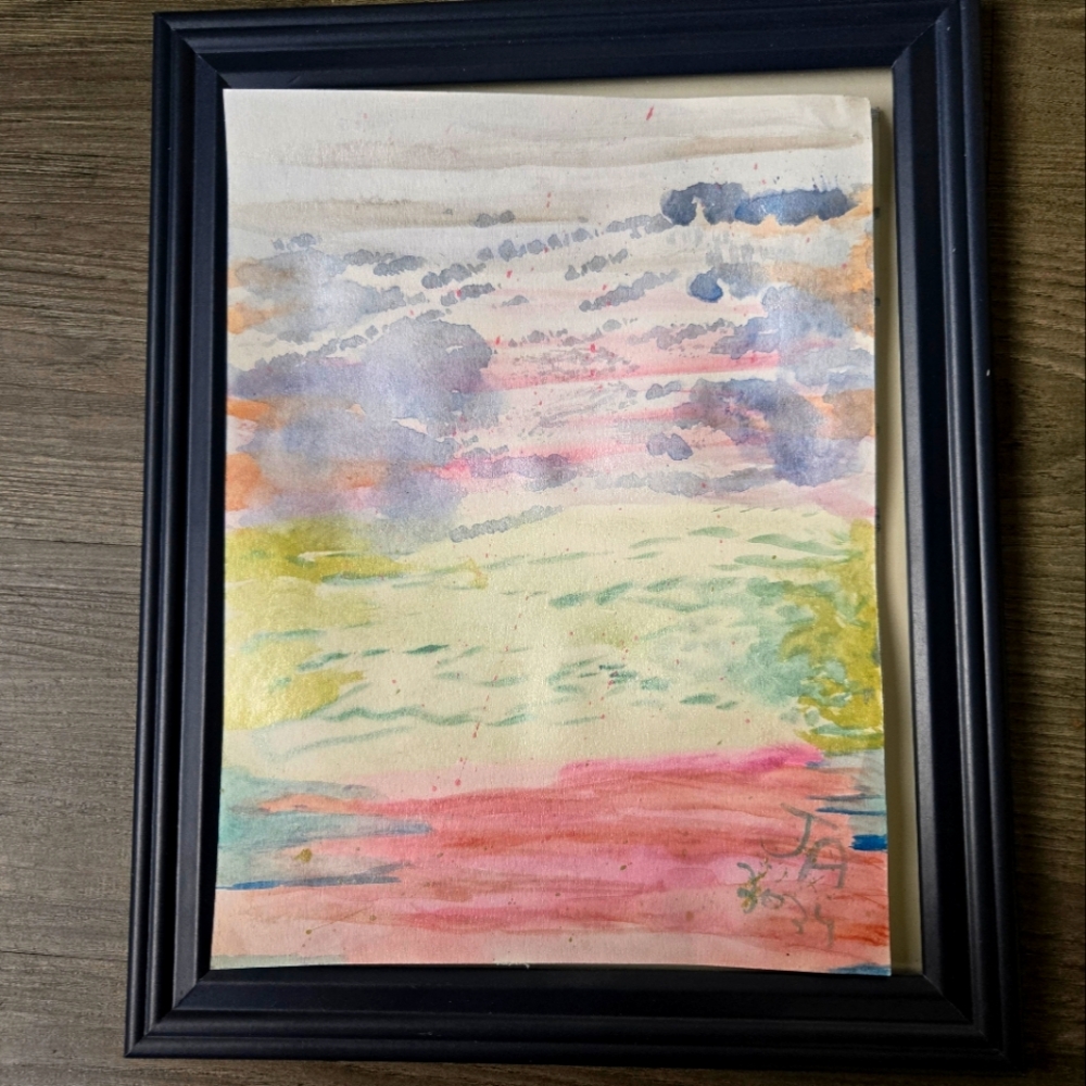 Abstract Watercolor - Picture 2 of 4